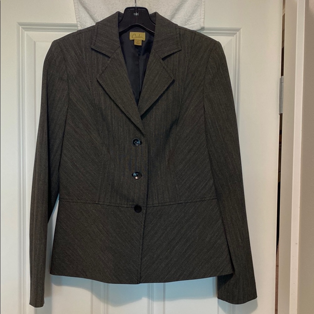Caslon Women's Gray Blazer